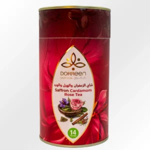 Saffron Cardamom Rose Tea